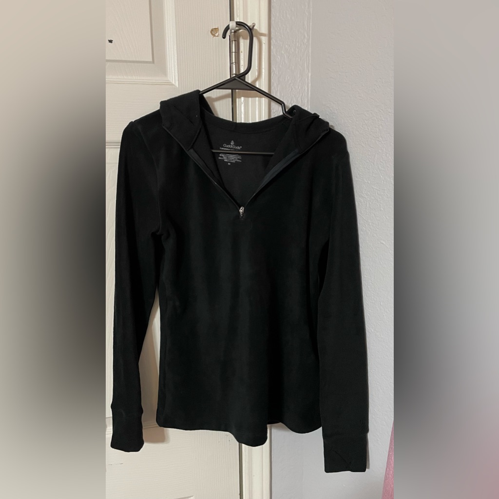 Womens Fleecewear LongSleeve HalfZip Hoodie Womens Fleecewear LongSleeve HalfZip Hoodie
